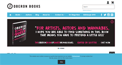 Desktop Screenshot of oberonbooks.com